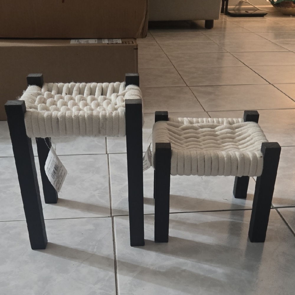 Ashland Green and White Plant Stand